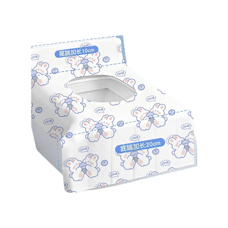 Guxu Disposable Toilet Seat Covers Full Coverage Individually Packaged Maternity Enlarged Travel Hotel Portable Toilet Seat Pads 10 Pieces