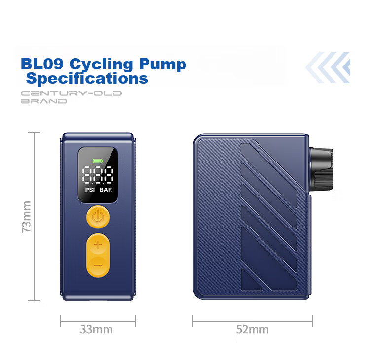 Goodyear Bicycle Pump Electric High-Pressure Portable Wireless Inflator for Road Bikes 26
