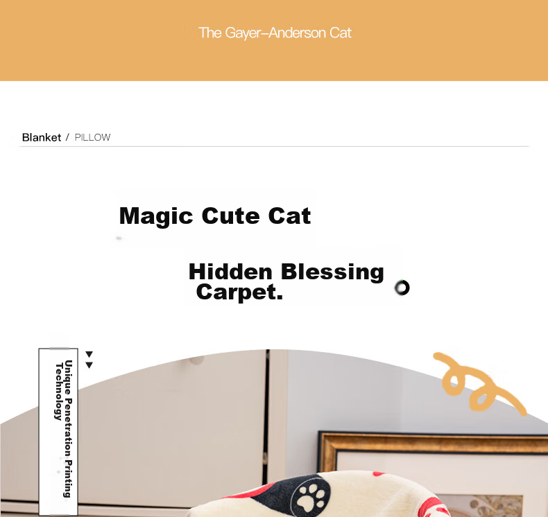 British Museum Buster Series Cute Cat Lucky Shawl Birthday Graduation Gift for Girls 10