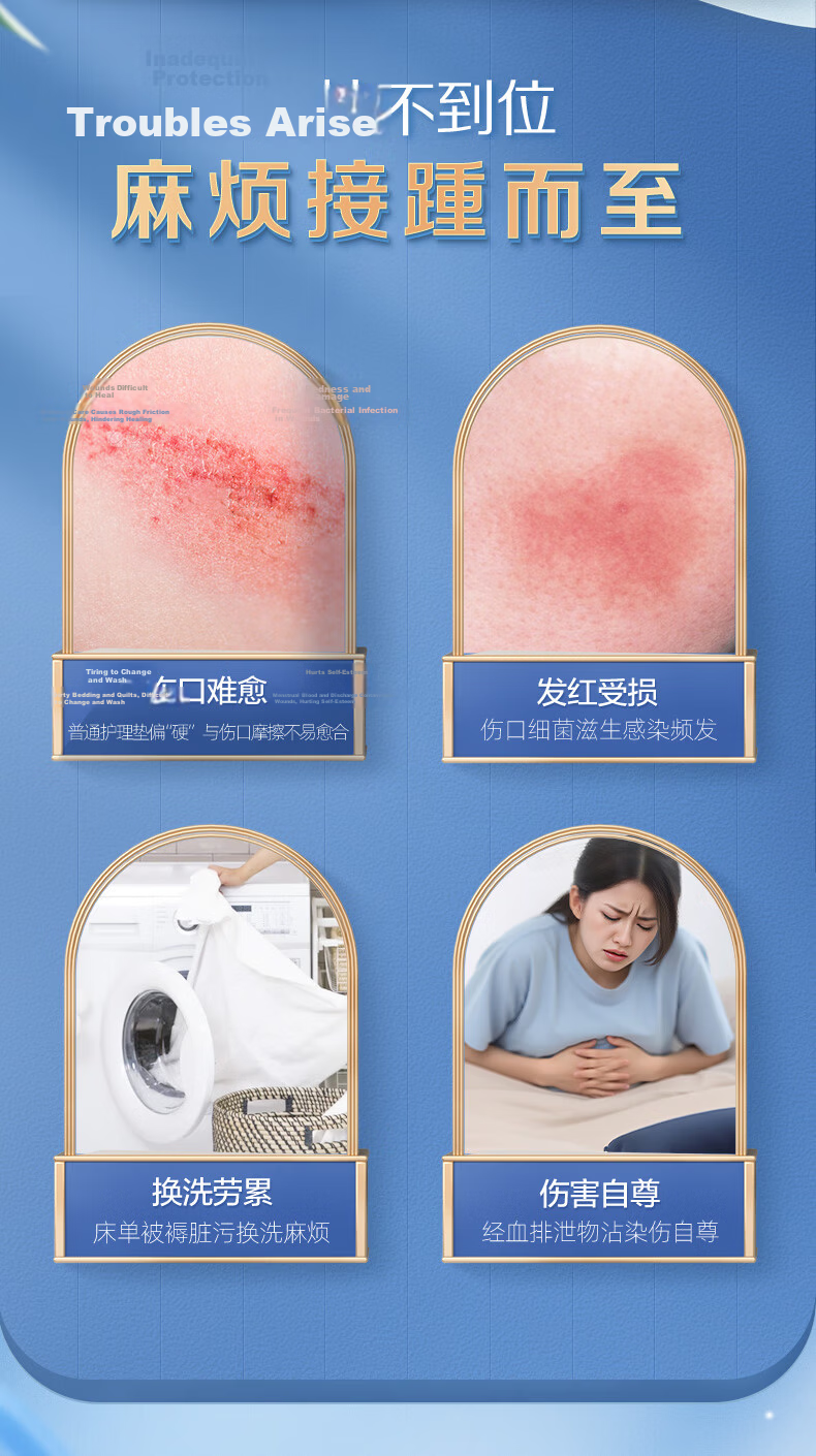 Elderjoy Cotton Soft Care Pads M80 60x60cm Urine Isolation Pads Elderly Care Pads Maternity Baby Postpartum Pads 3