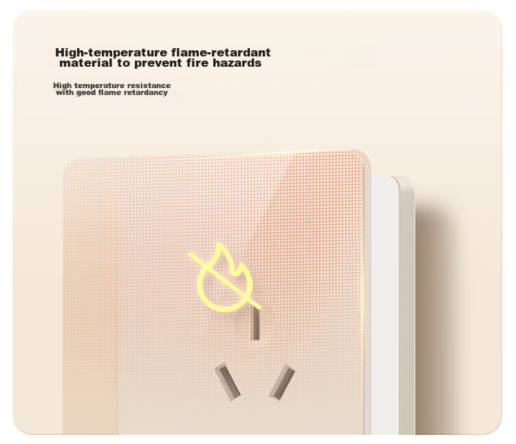BULL Switch Socket G12 Skin-feel Matte Cream Style 10A Angled Five-hole Socket Panel G12Z223AS Milky White 17