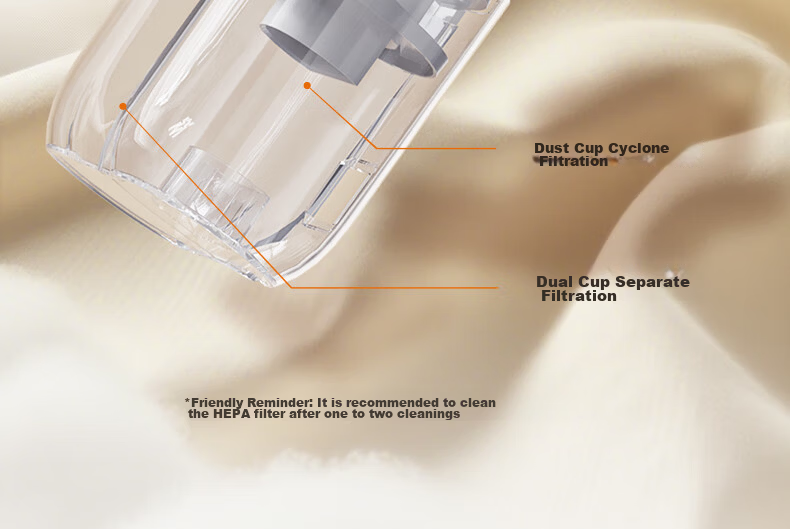 Haier Price Protection 618 White Chocolate Pro Mite Removal Device High-Temperature Sterilization Bed Vacuum Cleaner Strong Suction Dual Cup Fragrance Mite Removal HSM-Y301 23