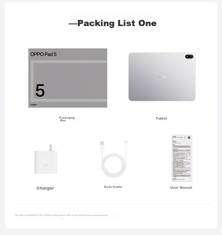 OPPO Pad 5 [Sun Yingsha's Same Tablet], Subsidized, 12.1-Inch Tablet Computer, Dimensity 9400+ Flagship Chip, 8GB+256GB, Lucky Purple, Soft Light Versio 15