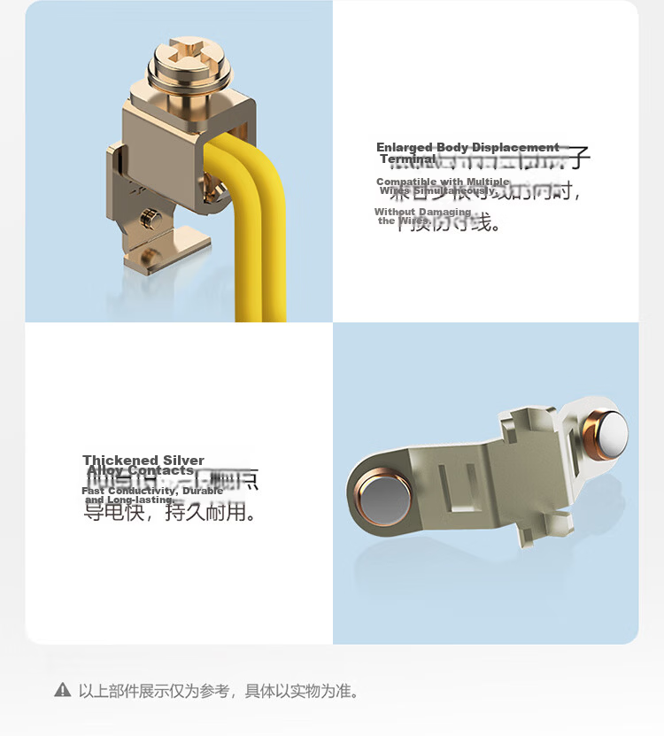 BULL G36 Series Triple Single-Control Switch G36K311 Champagne Gold Flush Mount 15