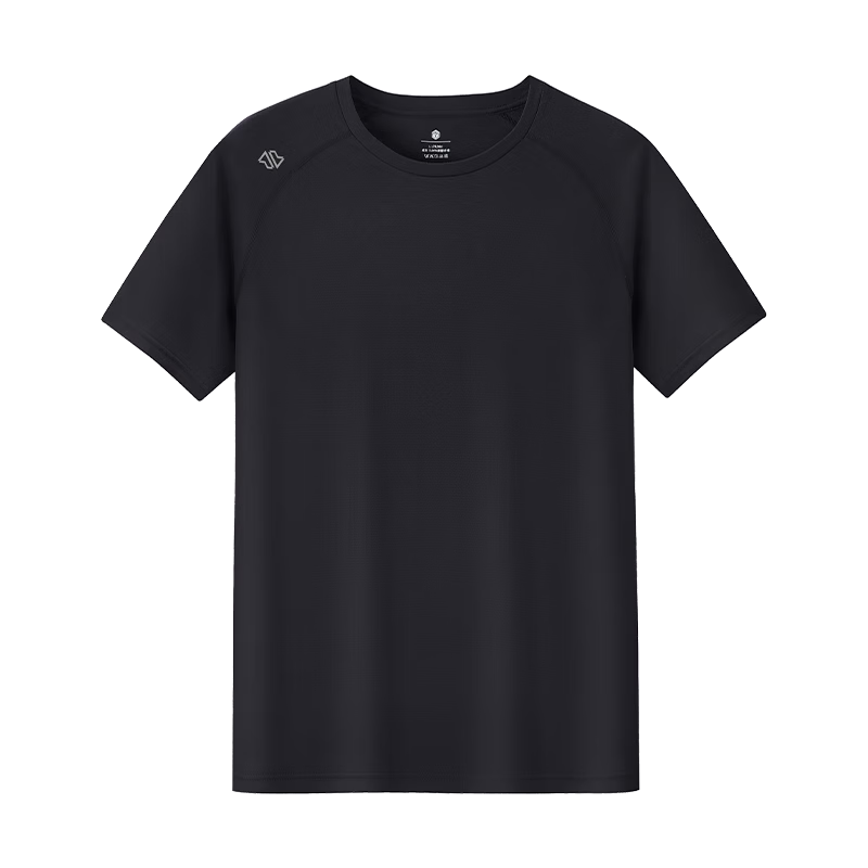 JD Jingzao 100 Ultra-Light Quick-Dry Men's Running Short Sleeve T-Shirt Set Lightweight 3-Pack White Black Denim Blue L