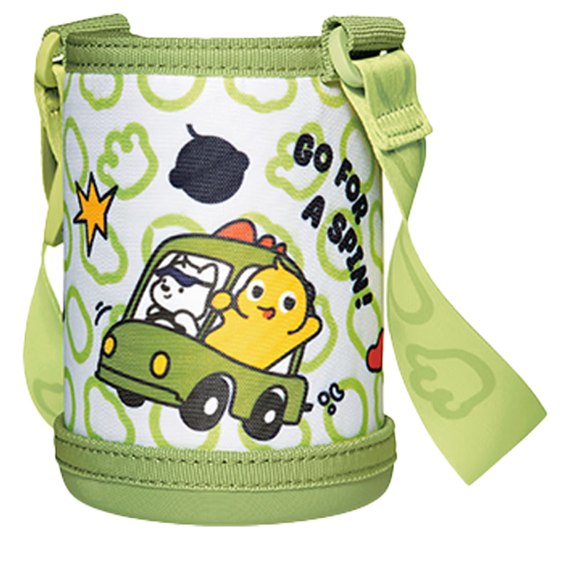 Babycare Cute Doll Insulated Cup Sleeve, Qidian Blue M Size