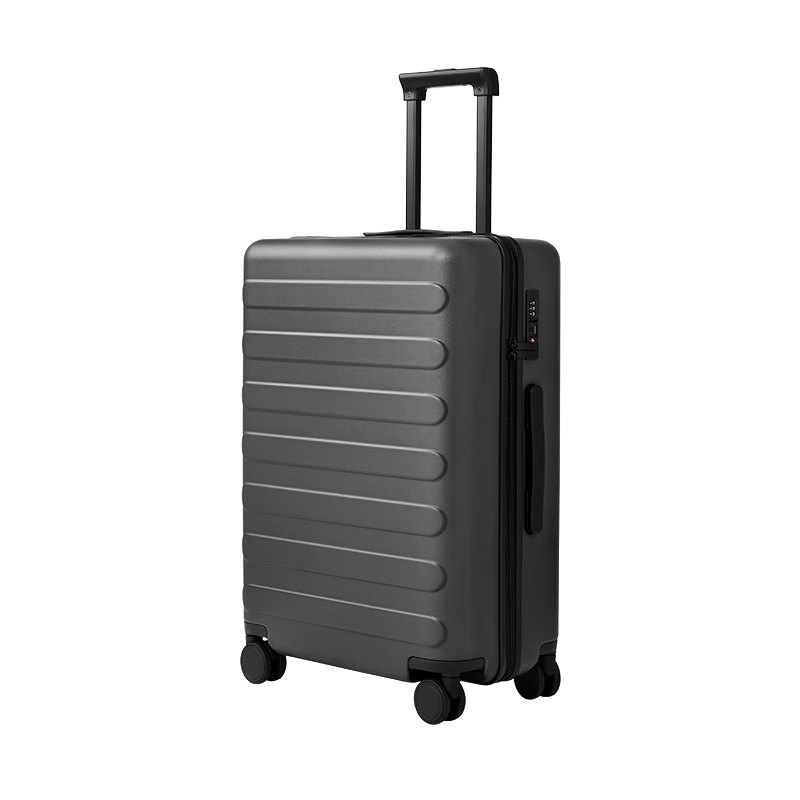 90 Points Luggage 28 Inch Rhine Classic 2026 New Trolley Large Capacity Travel Suitcase with Password Lock Titanium Gray