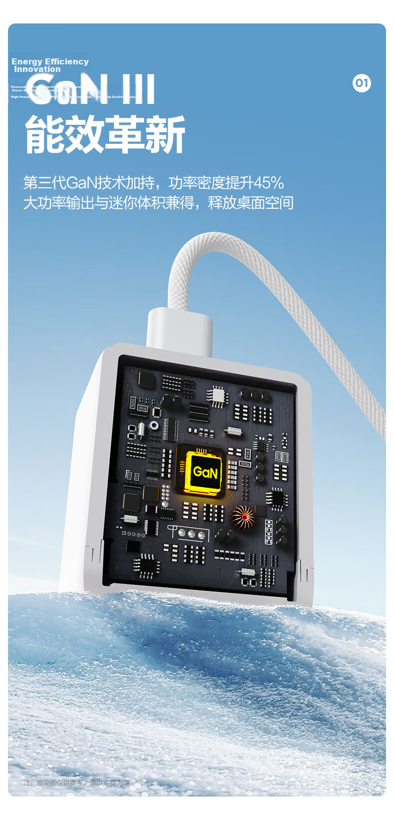 Pisen 3C Apple 17 Charger 45W GaN Charging Set PD 40W Type-C Fast Charger for iPhone 17 Pro Max/16/15 Huawei Compact 3
