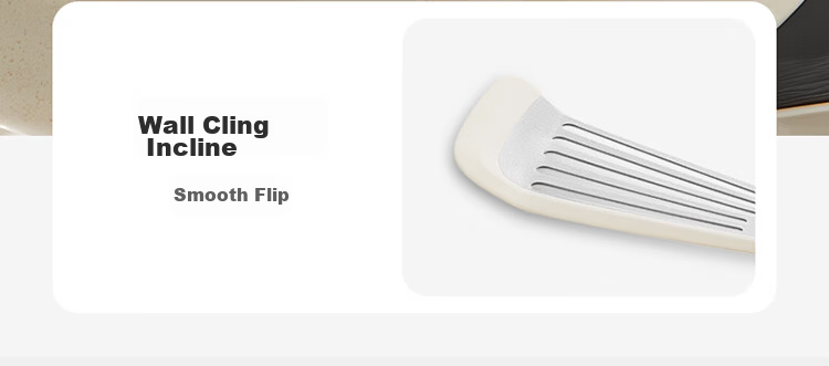 COOKER KING Silicone Turner Butterfly Spatula Non-Stick Pan High-Temperature Resistant Frying Pancake Cooking Spatula 5