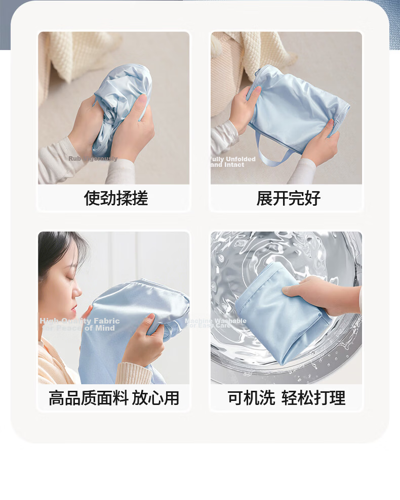 Baicaoyuan Compression Travel Storage Bag for Down Jackets, Clothing, Underwear, Luggage Packing, Business Trip Dirty Clothes, Essential Travel Supplies 8