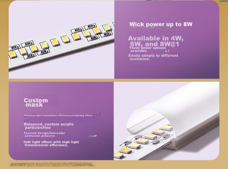 BULL LED Cool Magnetic Dormitory Home Light [8W Dimmable Color Adjustable / 1.5m Cable] 5