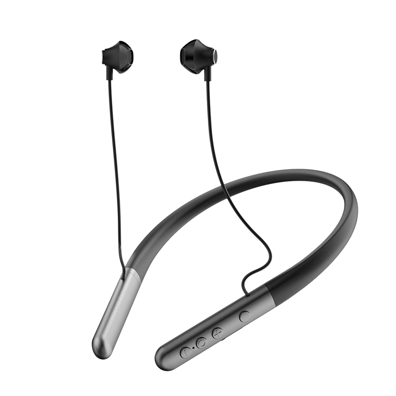 Viken 2026 Latest Model Neckband Bluetooth Earphones Semi-In-Ear Comfortable Wireless Sports Running Waterproof Long Battery Life Noise Cancelling Call Compatible with Apple Xiaomi