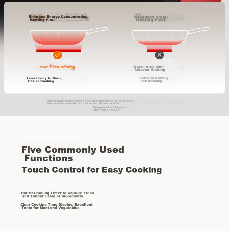 SUPOR COCO Ceramic Cooker, Electric Tea Brewing Stove, Household Induction Cooker, Hot Pot Battery Stove, New Mini Simple Small High-Power Tea Brewing Stove C22-CS16 19