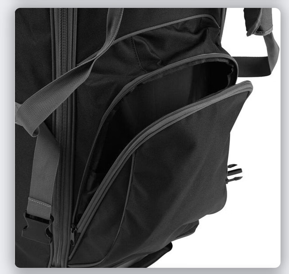 Taylormade Golf Travel Bag, New Model with Wheels, Large Capacity Travel Golf Bag N89462 Airplane Bag 9