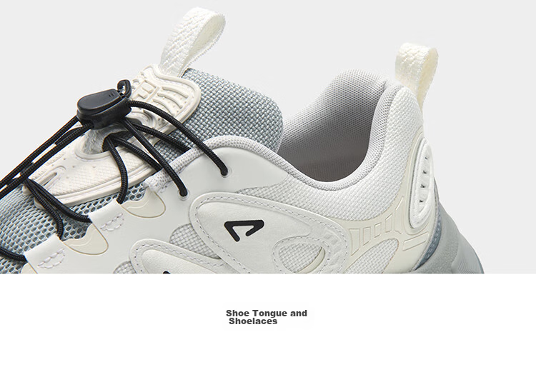 FILA Official Men's Mushroom Dad Sneakers 2026 Spring Casual Sports Shoes 43