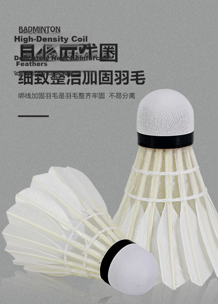 RSL Badminton Training and Competition Durable RSL7K No.77 Speed Feather Shuttlecocks 12pcs/Tube 4
