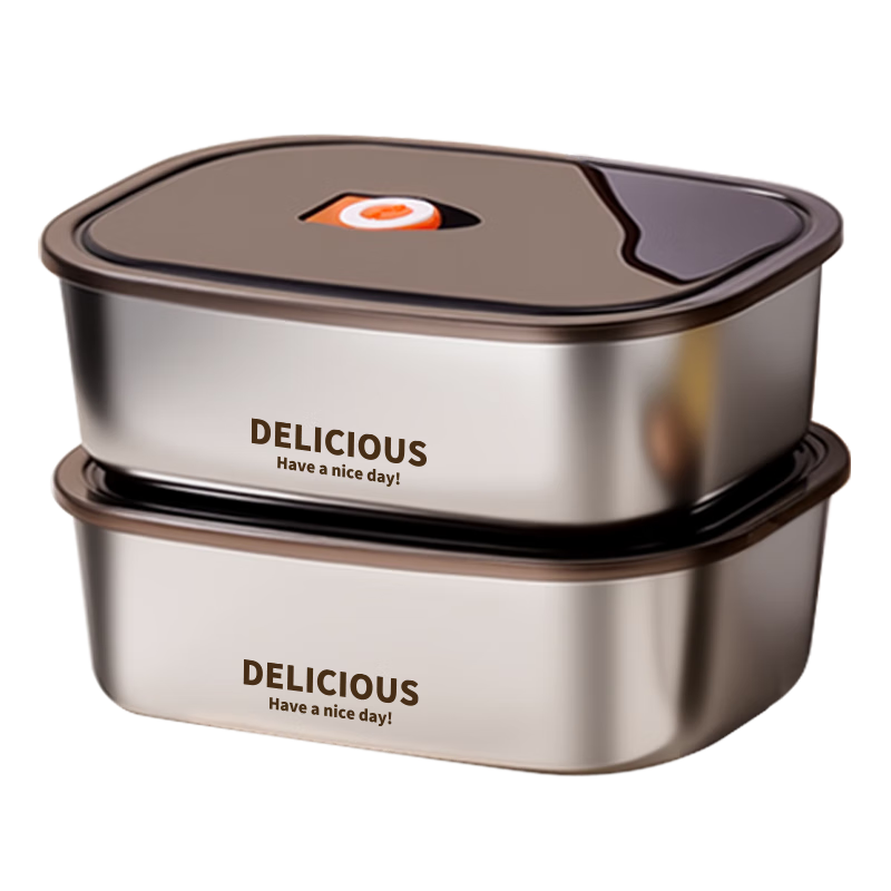Ymer 316L Stainless Steel Insulated Lunch Box Microwave Safe Office Canteen Compartment Bento Box