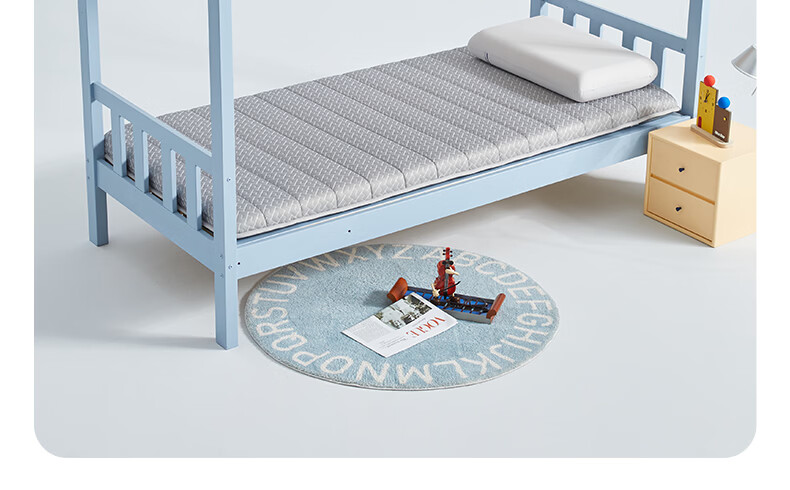 BEYOND Home Textiles Back-To Season Antibacterial Latex Student Mattress Dormitory Single Bunk Bed Pad Mattress Sleeping Mat 90*195cm 13