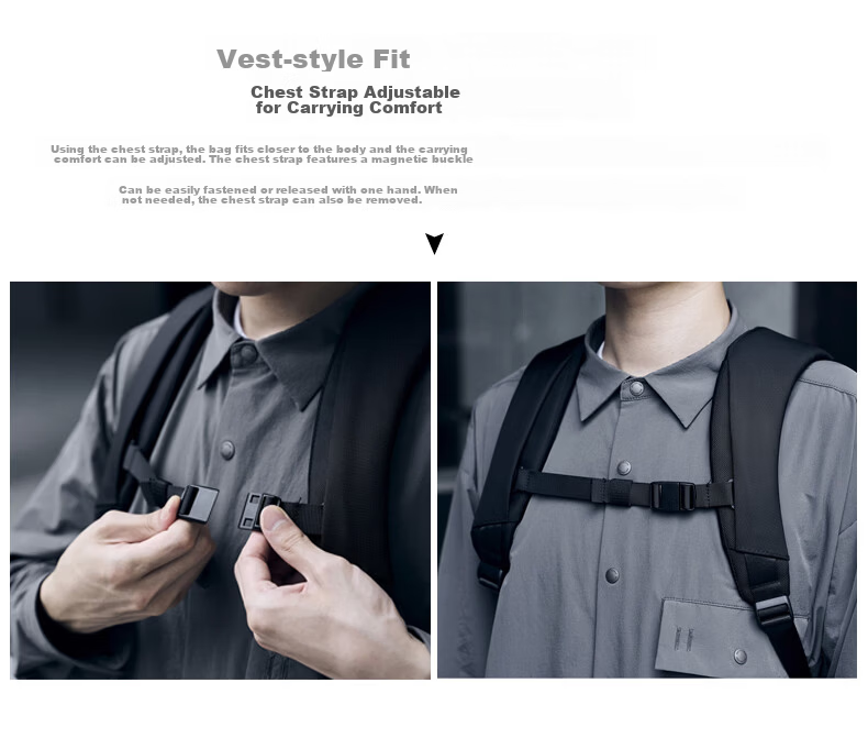 ELECOM MNL City Pack Urban Commuter Backpack High-End Sturdy Business Travel Large Capacity Laptop Bag for Men 27