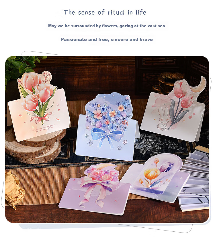 Kingdee Inspirational Graduation and Exam Encouragement Card Creative Chinese Style Blessing Postcard BCBQ121 5