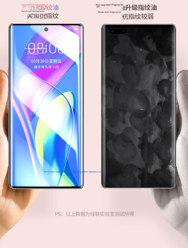 Ugreen Screen Protector for Honor 80/80SE/70/60/60SE, Hydrogel Soft Film, Non-Tempered, Full-Coverage Curved Screen, HD Anti-Fingerprint Scratch-Resistant, 2-Pack 9