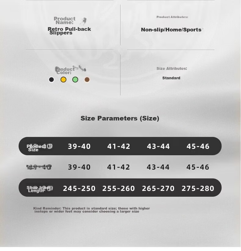 Huili Sports Slippers for Men, Bathroom Indoor Outdoor Non-Slip Thick Sole Sandals, HL39391 Brown Size 43-44 8