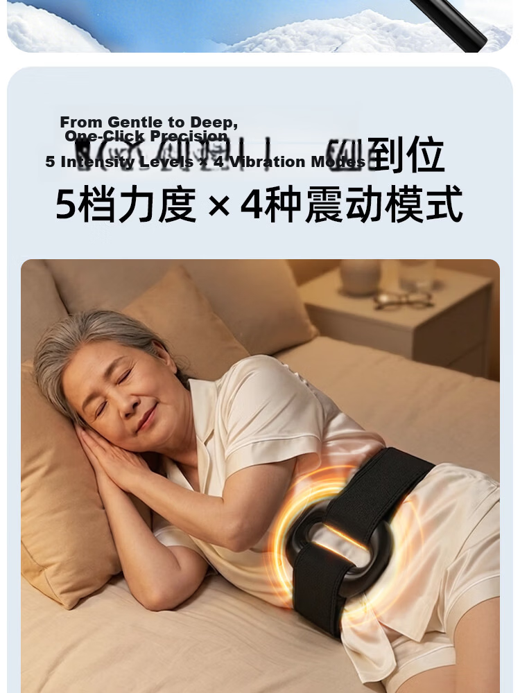 Anta Fascia Gun Fat Burning Machine Abdominal Fascia Ring Slimming Rapid Belly Fat Loss Waist Belt Full Body Shaping Lazy Fitness Abdominal Muscle Massager Gift for Men and Women 12