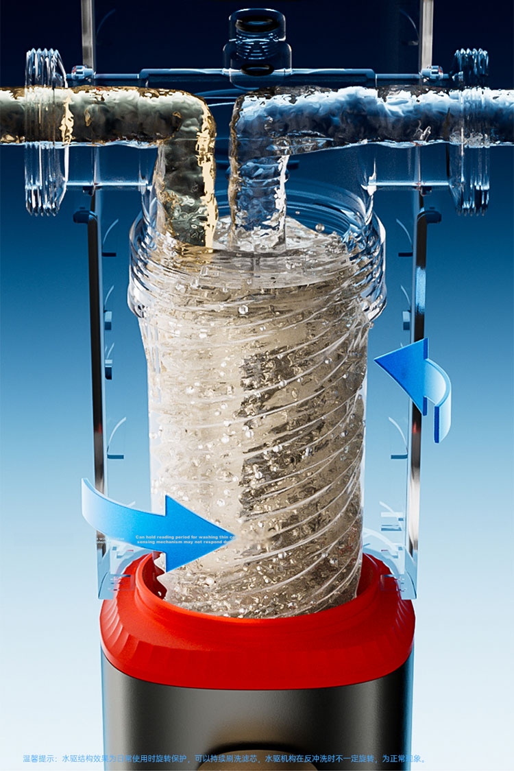 Angel Pre-Filter Household Automatic Backwash Explosion-Proof 40 Micron Dual Mesh Fine Filter 15T High Flow Whole House Incoming Water Purifier J3622-GWG-7000 6