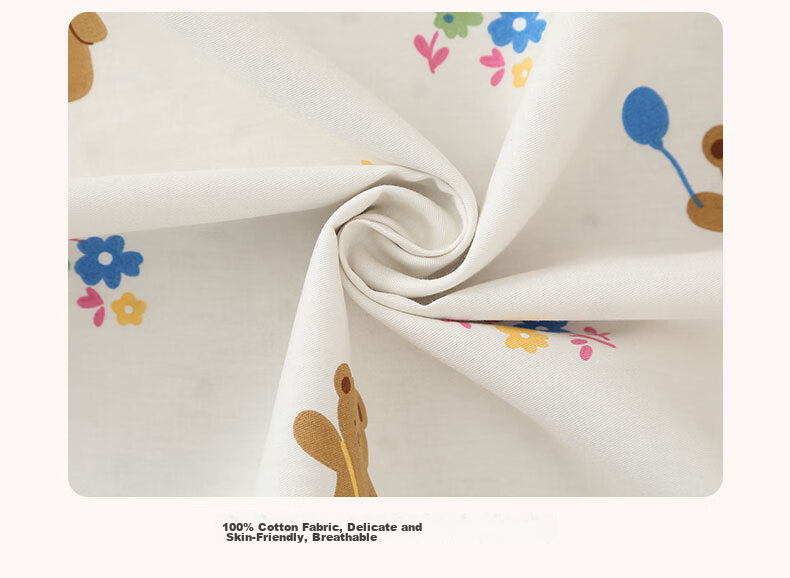 Jinhao 100% Cotton Pillowcase Pair Pure Cotton Antibacterial Pillow Covers for Student Dormitory 48*74cm*2 11