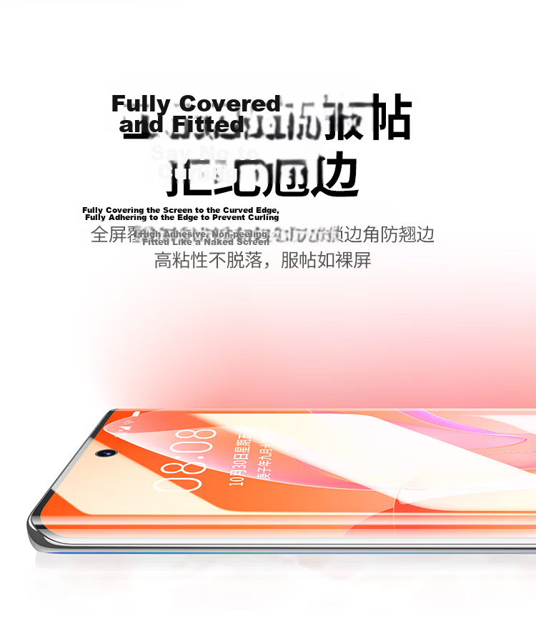 Ugreen Screen Protector for Honor 80/80SE/70/60/60SE, Hydrogel Soft Film, Non-Tempered, Full-Coverage Curved Screen, HD Anti-Fingerprint Scratch-Resistant, 2-Pack 6