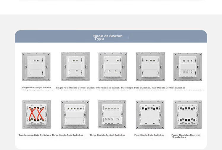 BULL G60 Series 10A Angled Five-Hole Ultra-Thin Socket Panel G60Z223A Space Silver 23