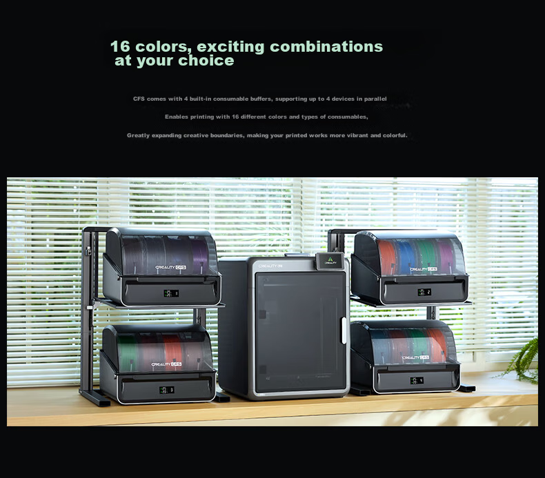 Creality K2 Pro 3D Printer Large Size FDM Desktop High Precision High Speed AI Monitoring Active Chamber Temperature Control 6