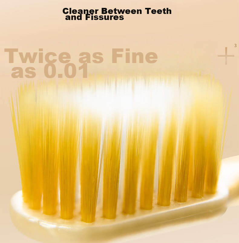 EBISU Four-Stage Bristle Interdental Adult Toothbrush, Cleans Between Teeth, Protects Gums, Freshens Breath, 2 Brushes with Random Colors 13