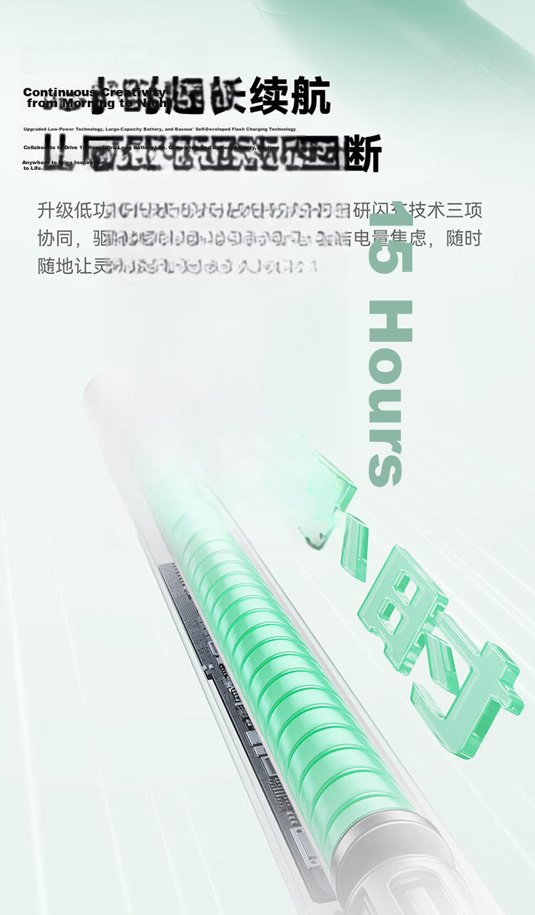 Baseus Compatible OPPO Pad 5 Pro Stylus OPPO Pencil 2 Pro [Dual Tip for Writing and Drawing] Capacitive Pen Magnetic Universal for OnePlus Pad Mini 9