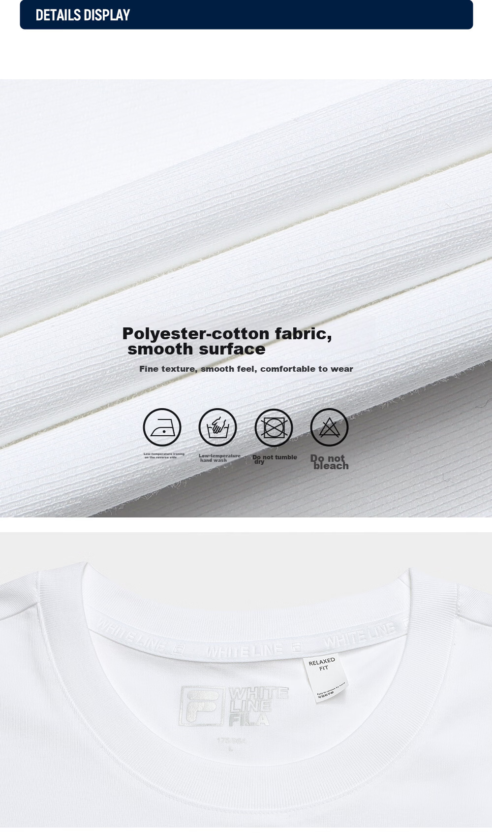 FILA Official Men's Knitted Short Sleeve Shirt 2026 Summer New Casual Cool Comfortable Dry Embroidered T-Shirt 20