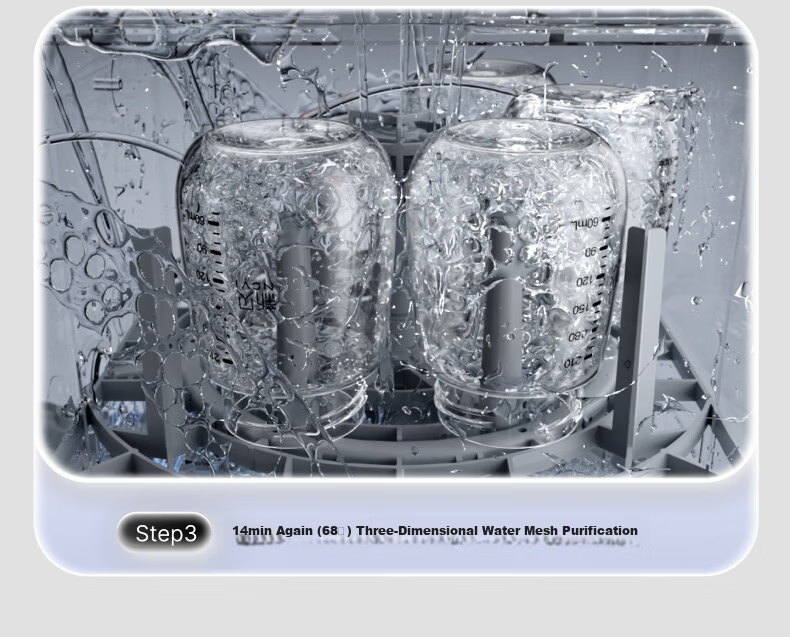 Xinbei Baby Bottle Washer and Sterilizer 2-in-1 Steam Sterilizer with Drying Function Model 8051 13