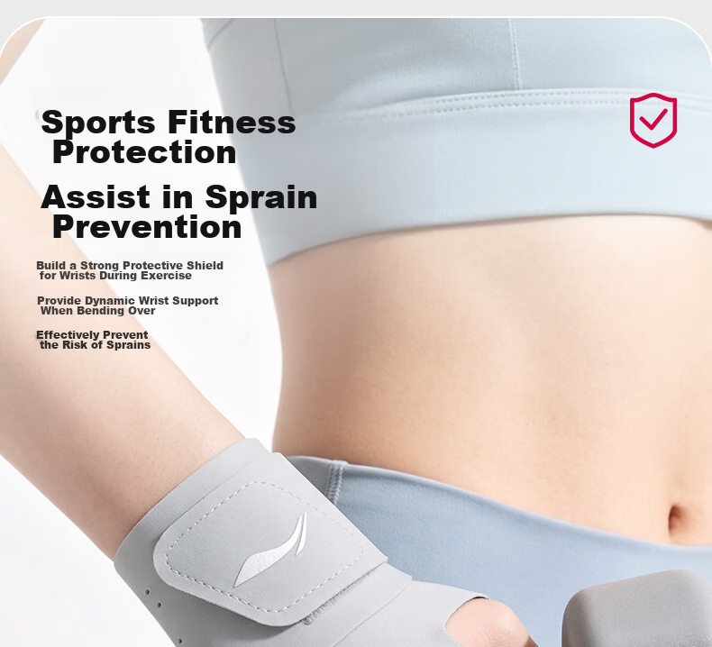 Li-Ning Fitness Wrist Support Wrist Brace Compression Sports Protection Weightlifting Bench Press Push-Up Special 10