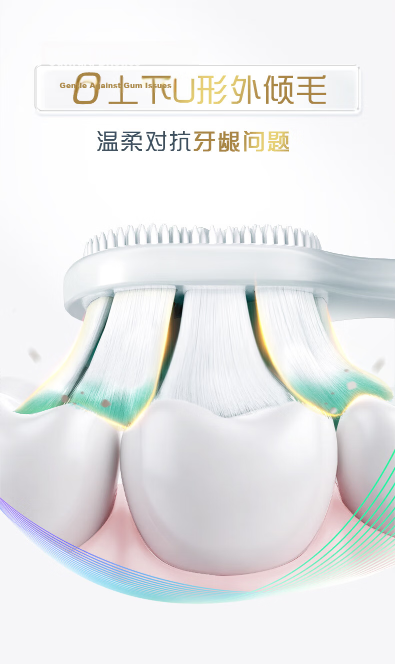 Colgate 360° Advanced Sensitive Multi-Effect Toothbrush*4 Adult Toothbrush Anti-Tartar Anti-Sensitivity Men Women Tongue Cleaner 6