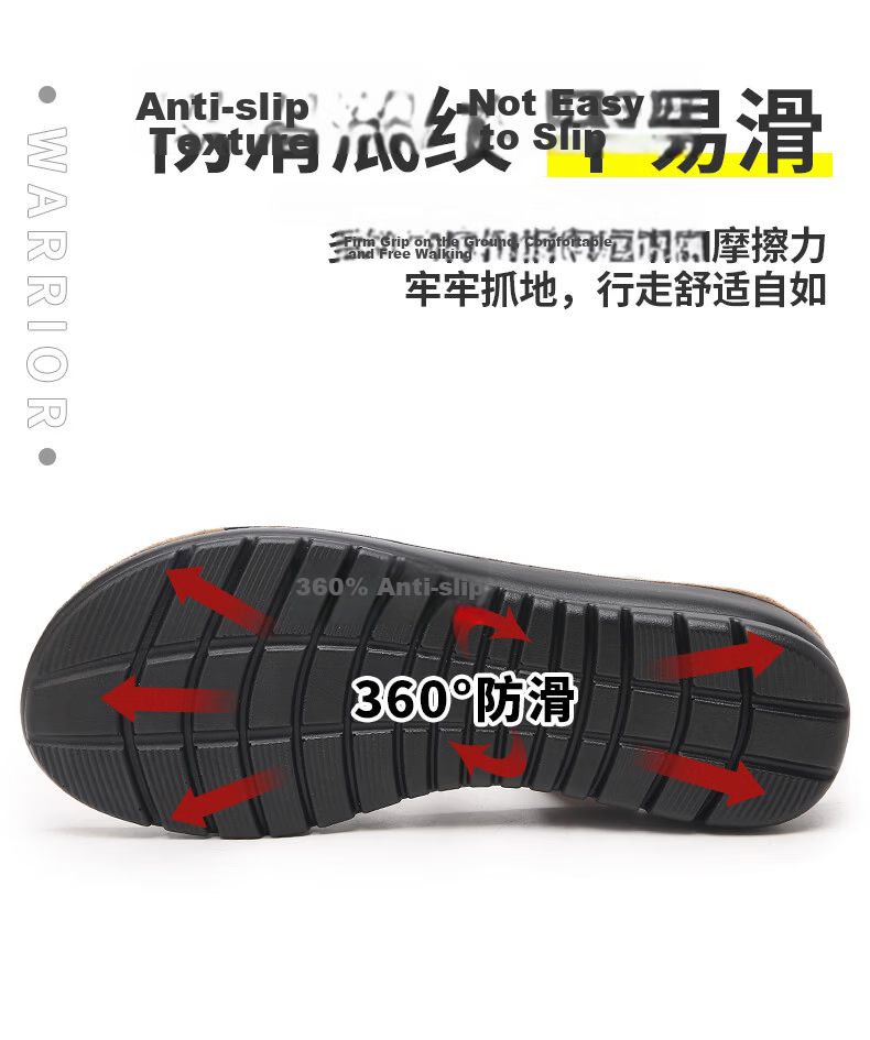 Warrior Mom Sandals Non-Slip Soft Sole 2026 New Summer Elderly Flat Middle-Aged Women Shoes 1151 Taro Color Size 37 6