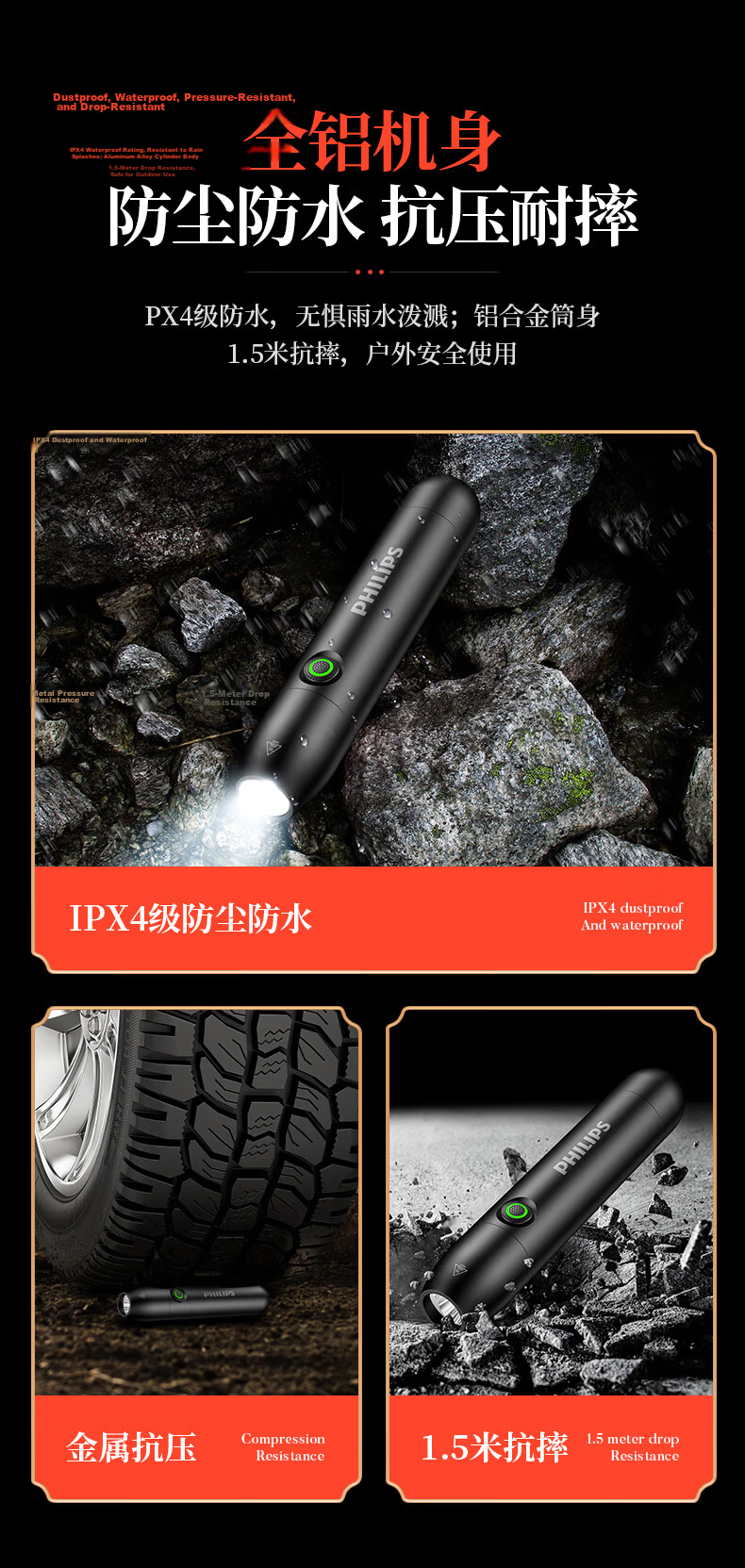 PHILIPS Jade Identification Flashlight 365nm UV Light for Jadeite, Jewelry, Collectibles, and Currency Verification 14