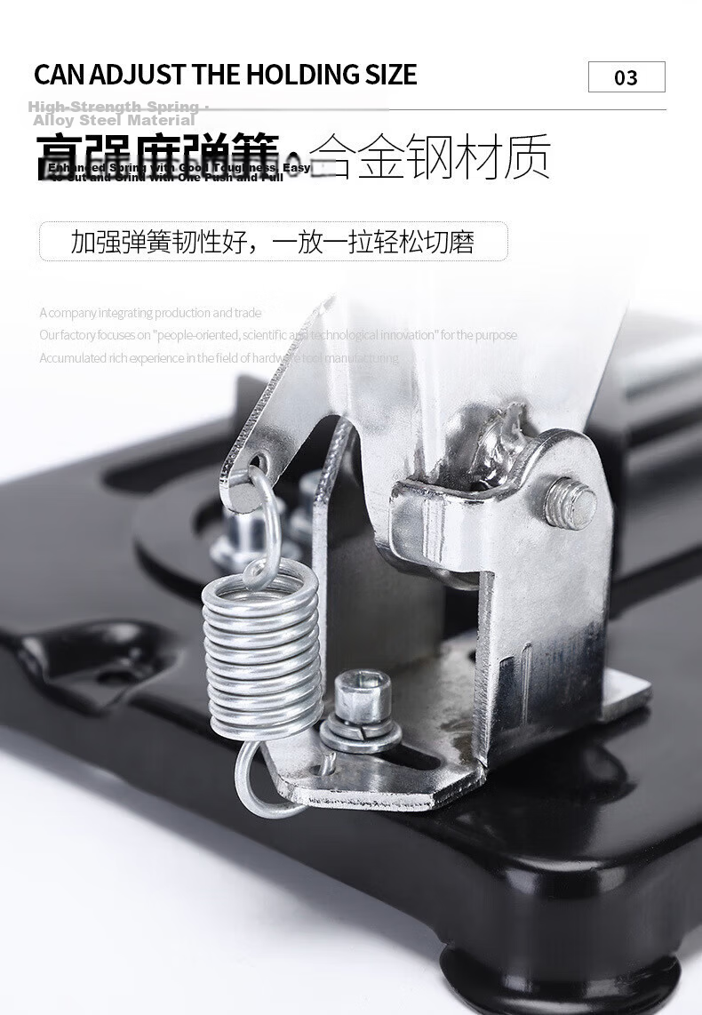 Chuke Angle Grinder Stand Multifunctional Cutting Grinder Polishing Machine Woodworking Table Saw 45-Degree Bracket Base 6