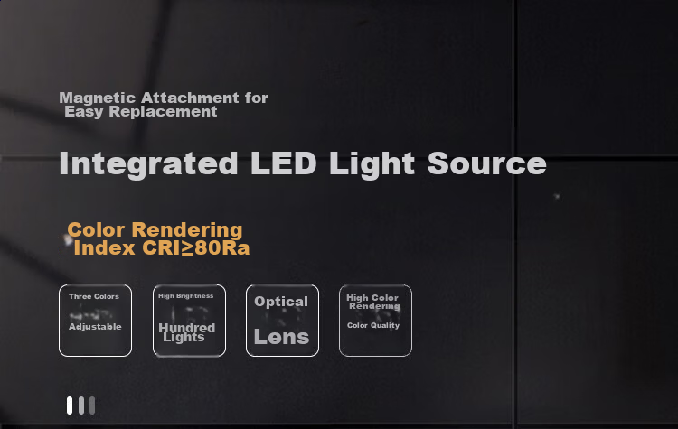 Foshan Lighting (FSL) LED Panel Ceiling Light Core Round Retrofit Light Board Tri-Color Light Source Ring Replacement LED Strip Module 24W/Three-Level Dimming/Upgraded Version 2