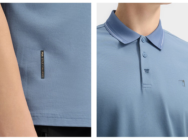 FILA Official Navigator Polo Shirt 2026 Summer Men's Cool Short Sleeve Sports T-Shirt Business Casual Top 62