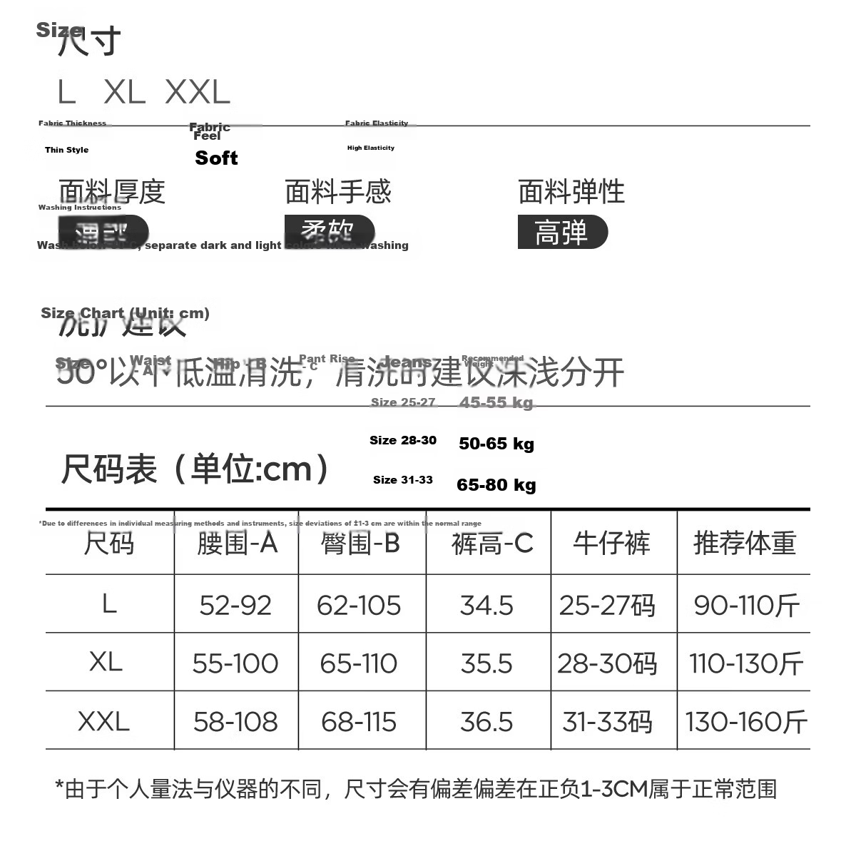 JOYNCLEON Postpartum High-Waist Shaping C-Section Recovery Seamless Tummy Control Hip Lift Underwear L Jnk174961 34