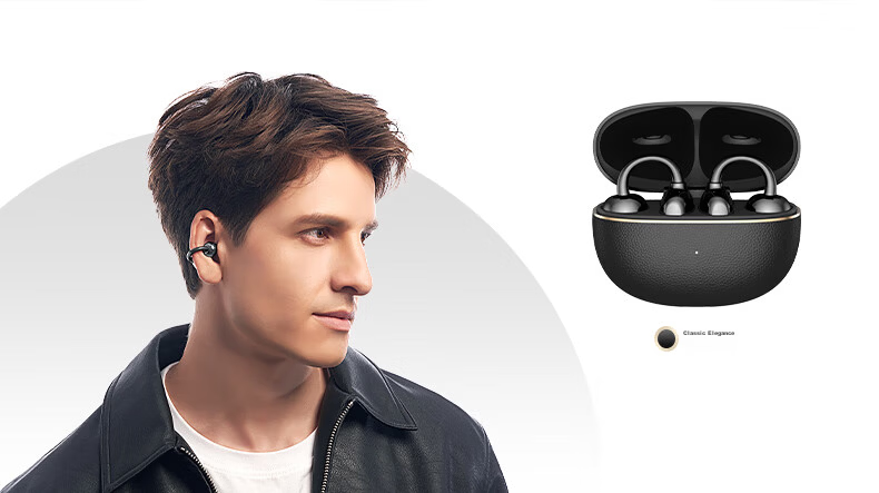 Honor Choice Clip-On Earphones 2 Pro [Goddess Festival Gift] Honor Bluetooth Earphones Zhang Yuxi Edition Comfortable Wear Noise-Cancelling Sky Blue Glaze 9