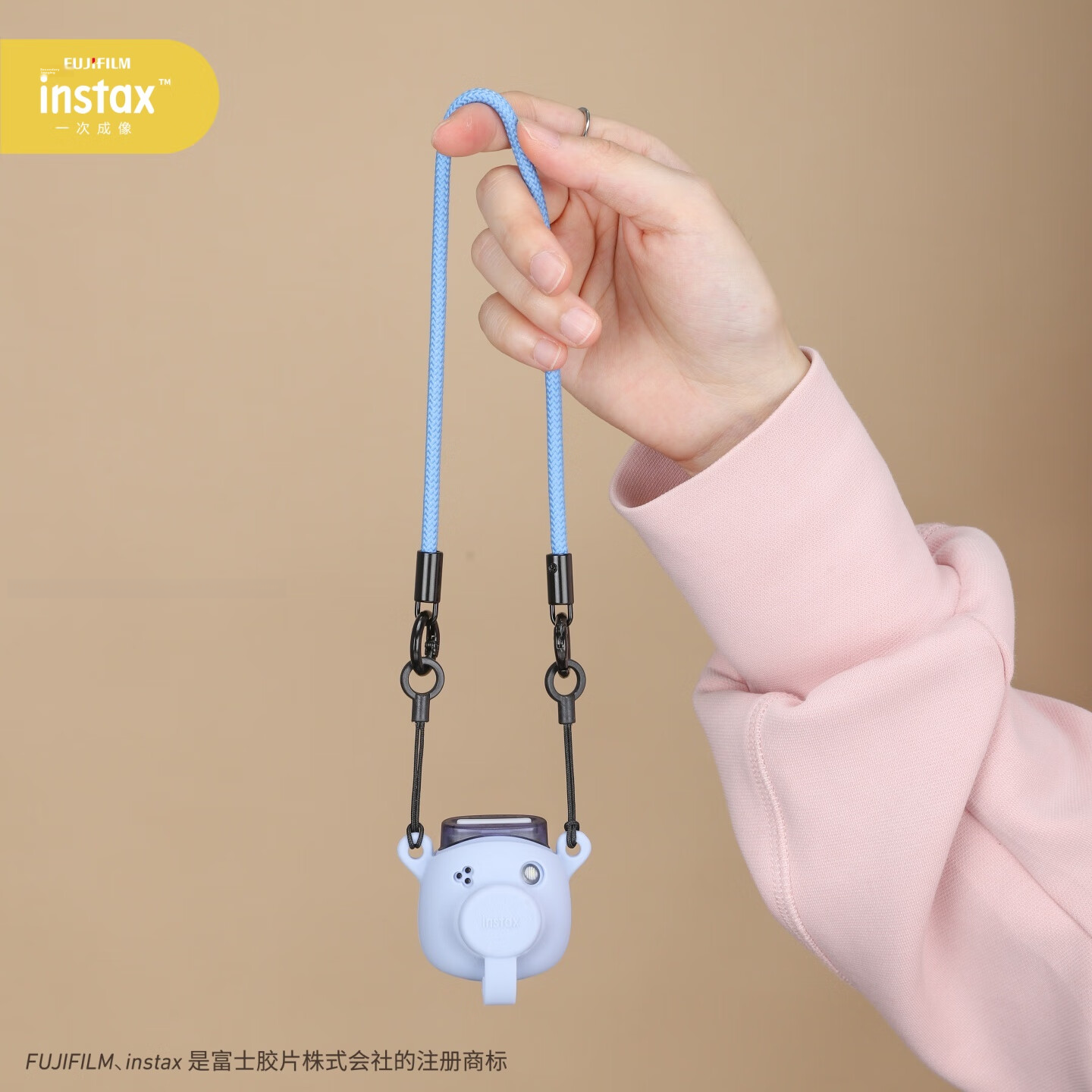 INSTAX Fujifilm instax Pal Multifunctional Camera Strap Denim Blue