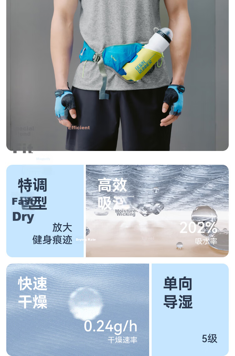 JD Original Summer Men's Fitness Outdoor Sports Short-Sleeve Quick-Dry Ice Silk Elastic T-Shirt Running Clothes, Gray-Green, 2XL 5