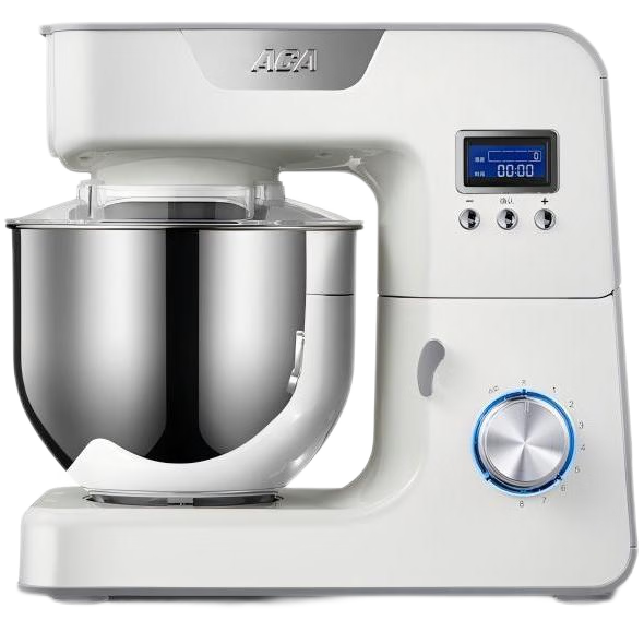 ACA 5L Kitchen Machine Home Fully Automatic Dough Kneading Mixer Egg Beater Meat Grinder Noodle Press AM-CG108-1