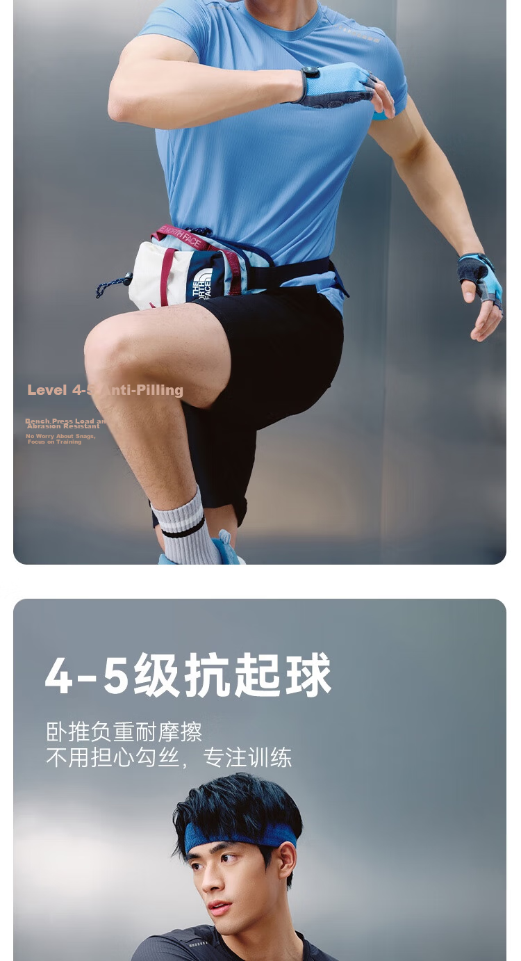 JD Jingzao Summer Men's Cooling Short Sleeve Quick-Dry Fitness Running Training Outdoor Sports T-Shirt White L 12