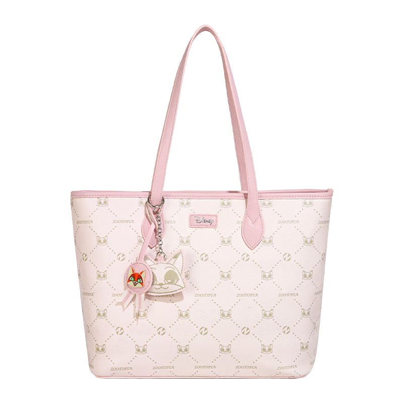 Disney Zootopia Collaboration Luxury Women's Shoulder Bag Large Capacity Tote Birthday Gift for Girls